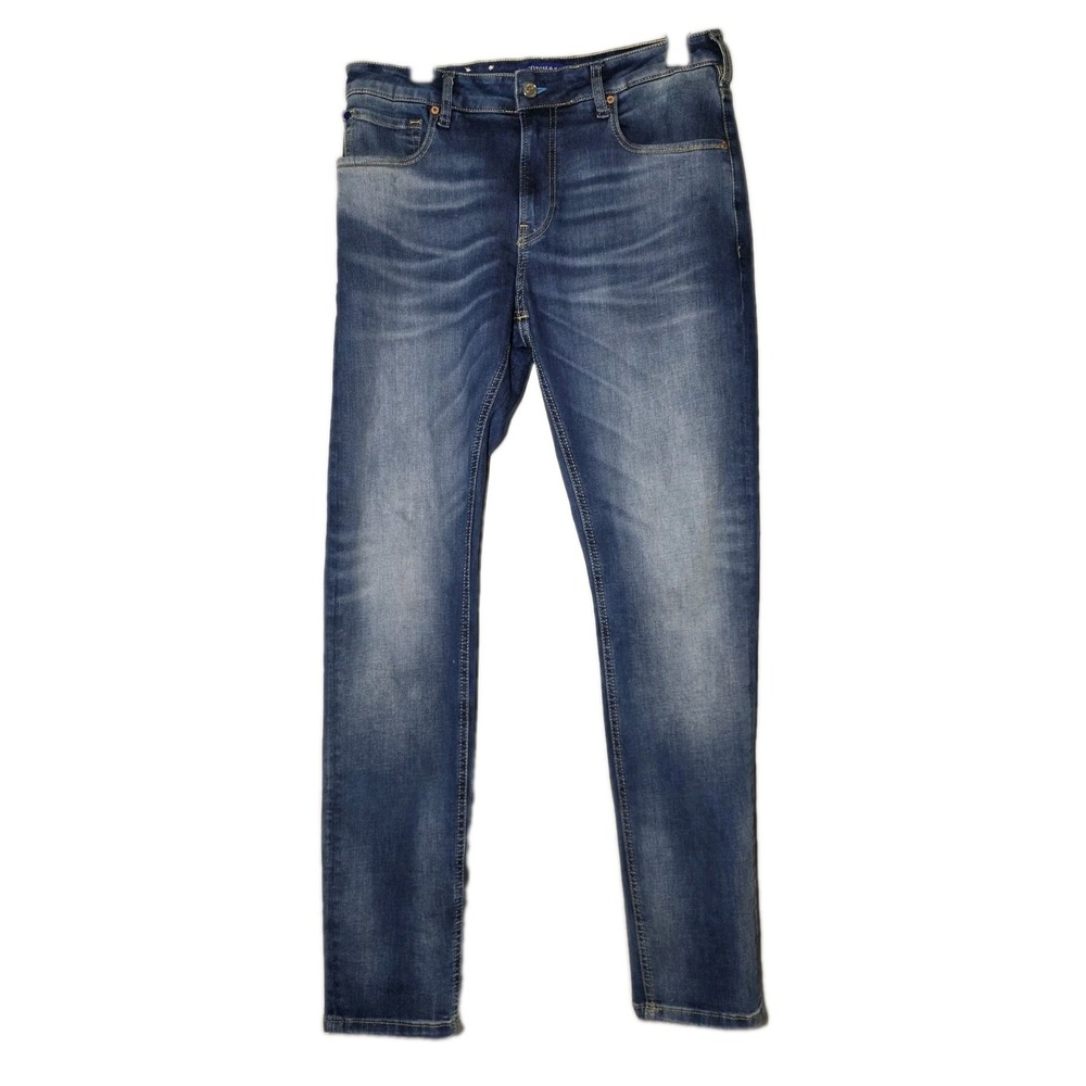 Scotch & Soda Jeans Mens 33x32 Blue Skim Slim Skinny Stretch Denim Pants